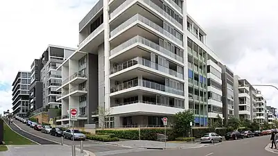 Contemporary style apartment developments in Rhodes.