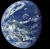 Picture of Earth taken from space