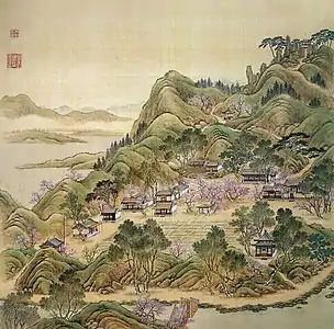 Apricot Blossom Spring VillaChinese: 杏花春館; pinyin: Xìnghuā chūnguǎn