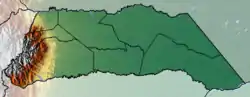 Topography of the department