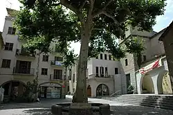 Main square in Arbúcies