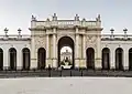 View of the Arc Héré from the Place de la Carrière.