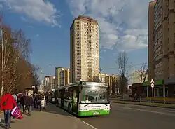 Street scene in Zelenograd, Savyolki District