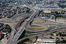 Arco Metropolitano do Rio de Janeiro interchange over BR-040.