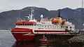 Sarfaq Ittuk moored at Narsaq port