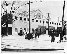 Mount Royal Arena as it appeared in the 1920s.