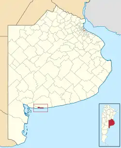 location of in Buenos Aires Province