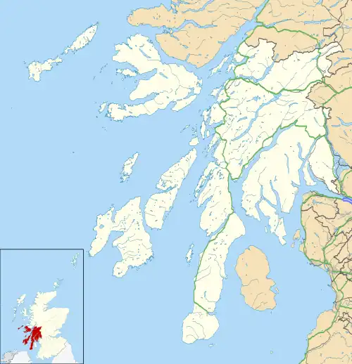 Lorn and Islands Hospital is located in Argyll and Bute