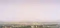 "Aria Umbra" (2003-2004), Oil on linen, 119 x 250 cm. Collection: Israel Museum, Jerusalem