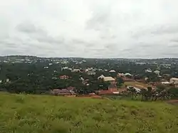 View of Nsukka from a neighboring hill