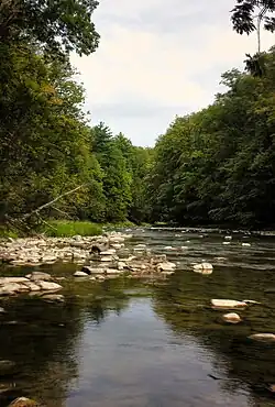 Penns Creek in Armagh Township