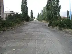 Main road in Gagarin