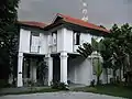 The parsonage on the church grounds, built in 1905 by Nanajan Sarkies in memory of her late husband, John Shanazar Sarkies.