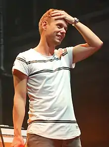 Van Buuren performing at the Armin Only Embrace show in Kyiv, 2017