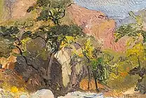 Franz Bischoff "Arroyo Seco, Pasadena"