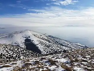 Lake Sevan from Mount Artanish