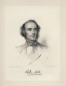 Stipple engraving by William Holl, Jr., 1863