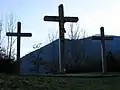 Cross dedicated to the Archangel Saint Michel