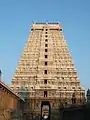 A gopuram at the Arunachaleshvara Temple, Tiruvannamalai (Tamil Nadu)