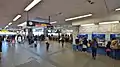 The ticket vending machines and ticket barriers in November 2014