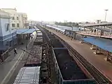 Asansol railway station, over-bridge view