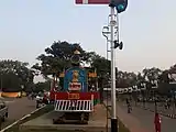 a model railway station in Asansol, Paschim Bardhaman district in the Indian state of West Bengal