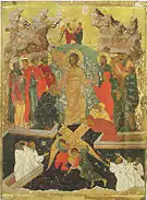 Resurrection - Descent into Hell. Second quarter of the 16th century. Vologda State Historical-Architectural and Art Museum