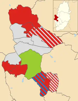 2003 results map