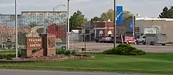 Downtown Ashton: west side of Center Avenue, looking southwest from Nebraska Highway 92, May 2010