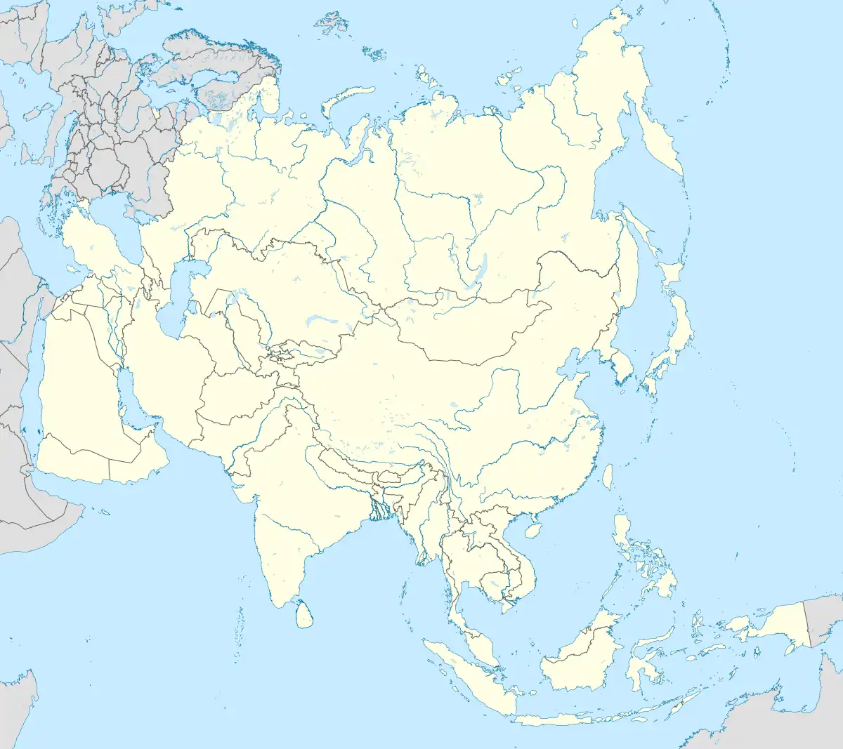 King Salman International Airport is located in Asia