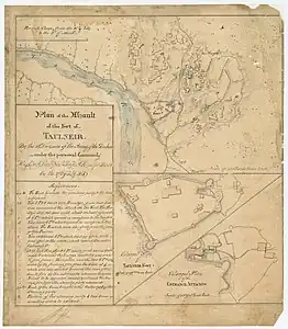 Plan of the assault of the fort of Thalner, 27 February 1818Kalakriti Archives