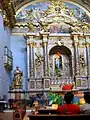 Santa Maria sopra Minerva Church in Assisi's Baroque altar