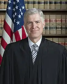 Associate Justice of the Supreme Court of the United States Neil Gorsuch (JD, 1991)