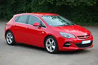 Opel Astra J BiTurbo (since 2012)