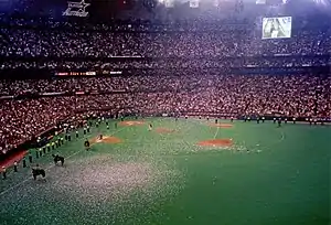 Final Astros regular season game (in the Astrodome) on October 3, 1999