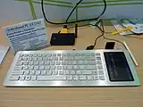 An ASUS Eee Keyboard computer