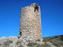 A remnant of a medieval watchtower