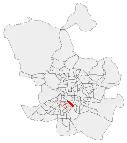 Location of Atocha