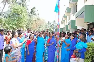 Aathi Thamilar Peravai women's empowerment conference in Salem, Tamil Nadu, 2009.