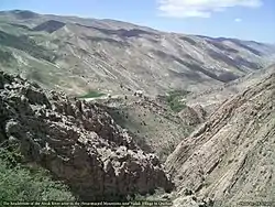 Landscape near Yadak village, Quchan County