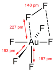 Gold heptafluoride