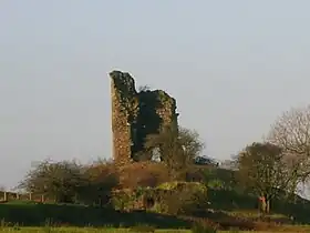 Auchenharvie Castle in 2007.