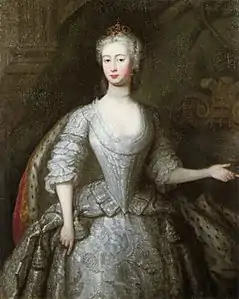 Princess Augusta of Saxe-Gotha, 1737