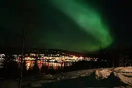 Sjøvegan at night