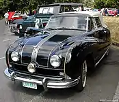 A 1950 Austin A90 Atlantic convertible - a four-seat convertible