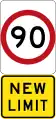 New 90 km/h Speed Limit (Used in Victoria)