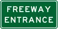 (R6-20) Freeway Entrance