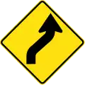 (W1-4) Double curve first to right