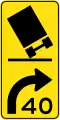 (W1-8) Tilting Truck (right)