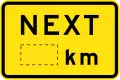 (W8-17-1) Distance (in kilometres)